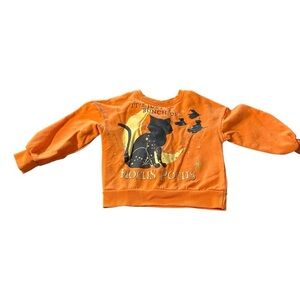 Hocus Pocus kids size small orange sweatshirt